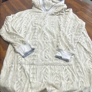 Simply Vera Vera Wang Cream Hooded Tunic